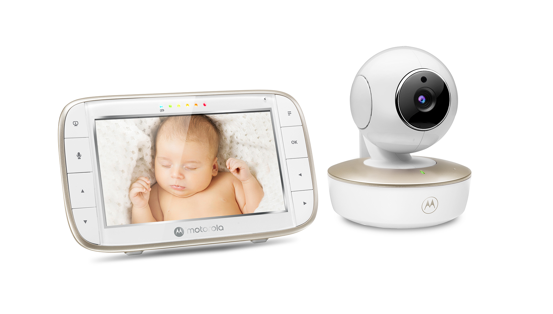 VM855 Connect 5 Inch Portable Video Baby Monitor - right side - Product image