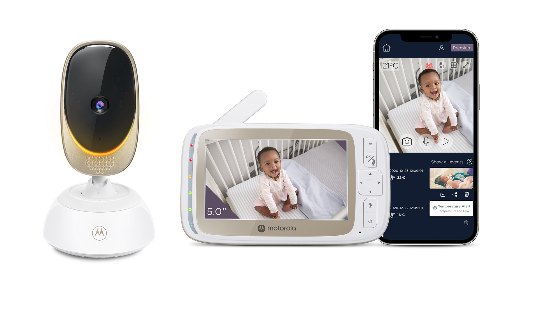 VM85 CONNECT Video Baby Monitor - Connects to your mobile devices - Product image