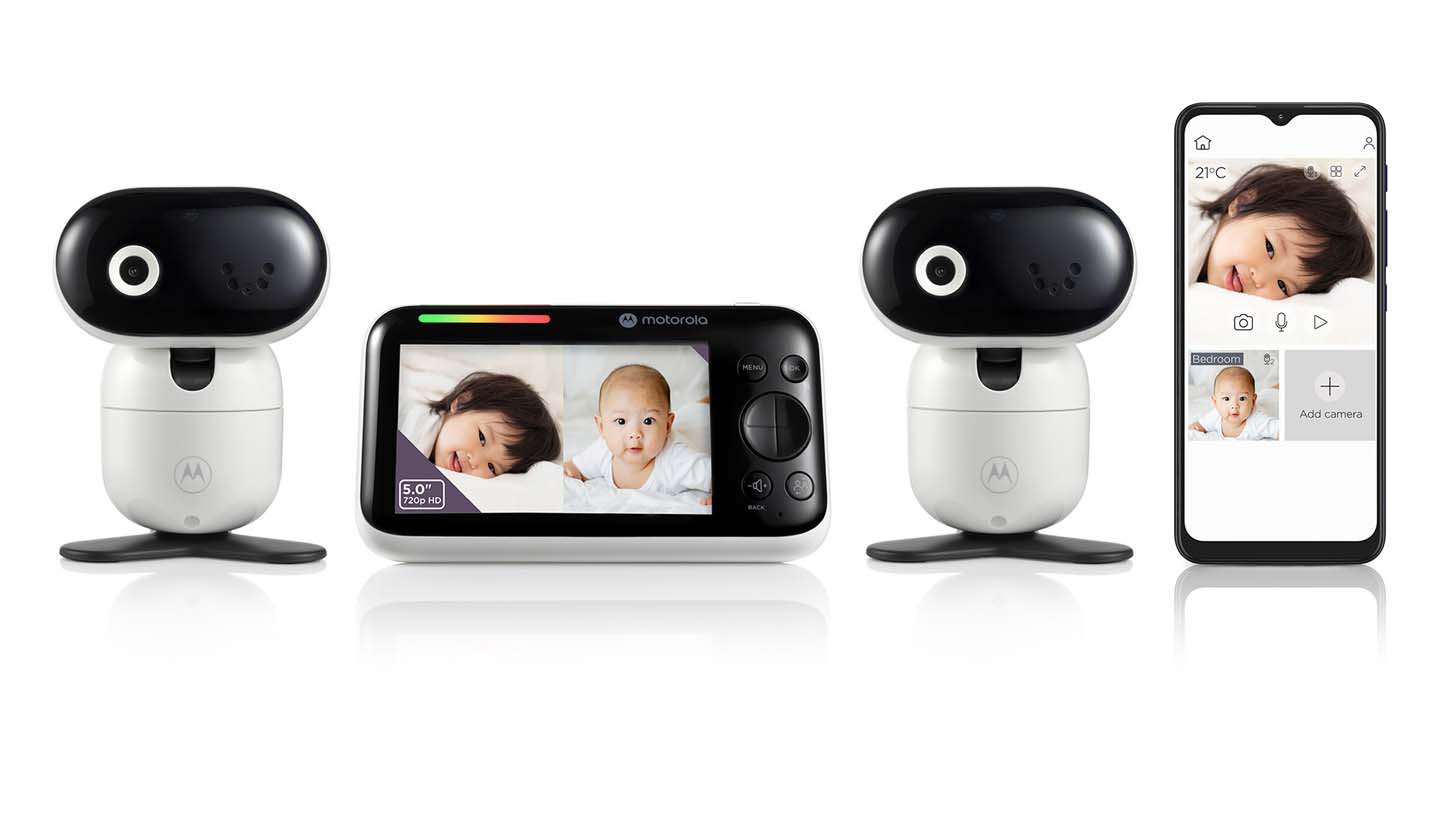 PIP1610 2 HD Connect - two cameras, monitor and app for smart phone - forward facing - product image