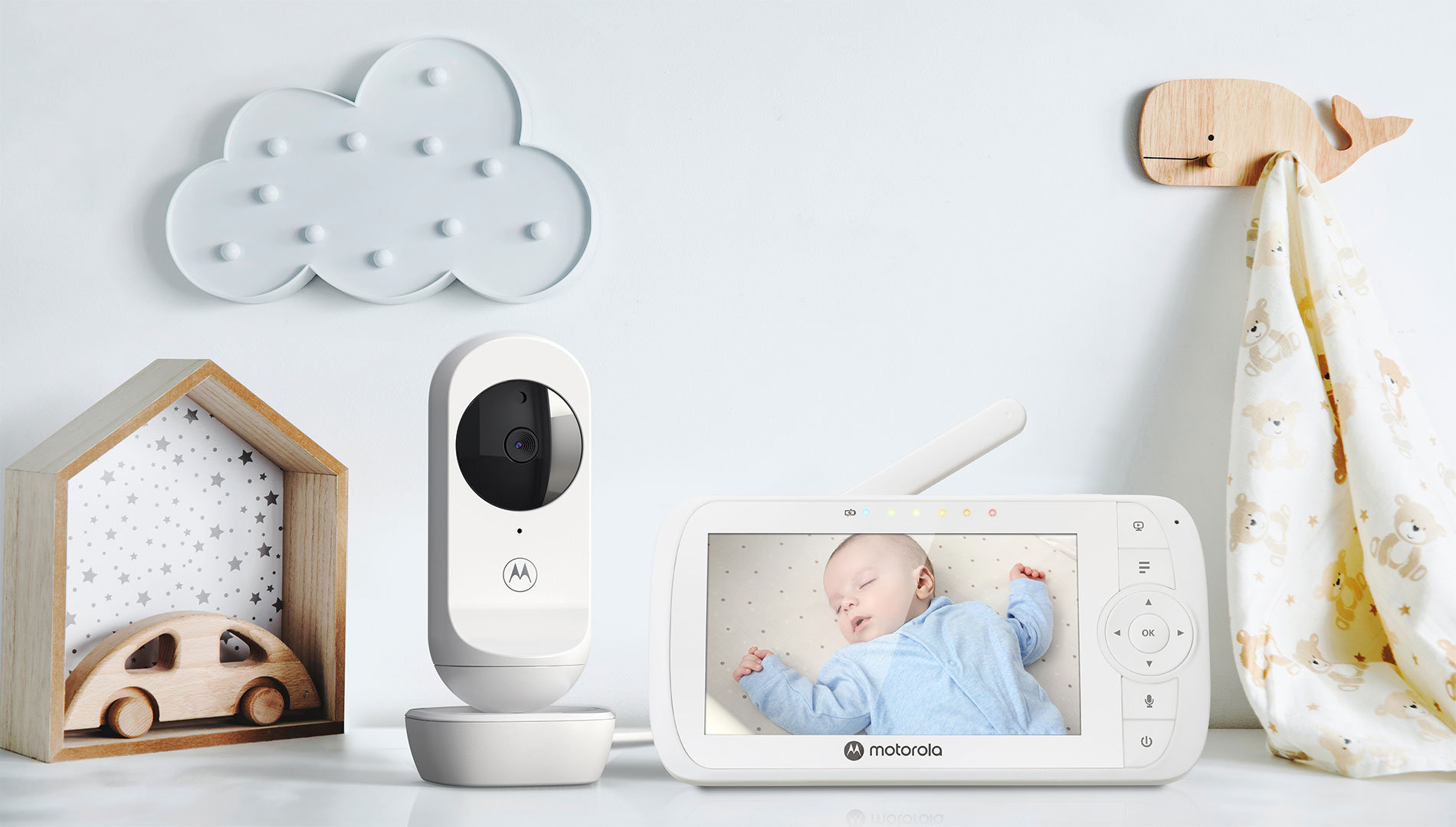 VM35 5 Inch Video Baby Monitor - Content image
