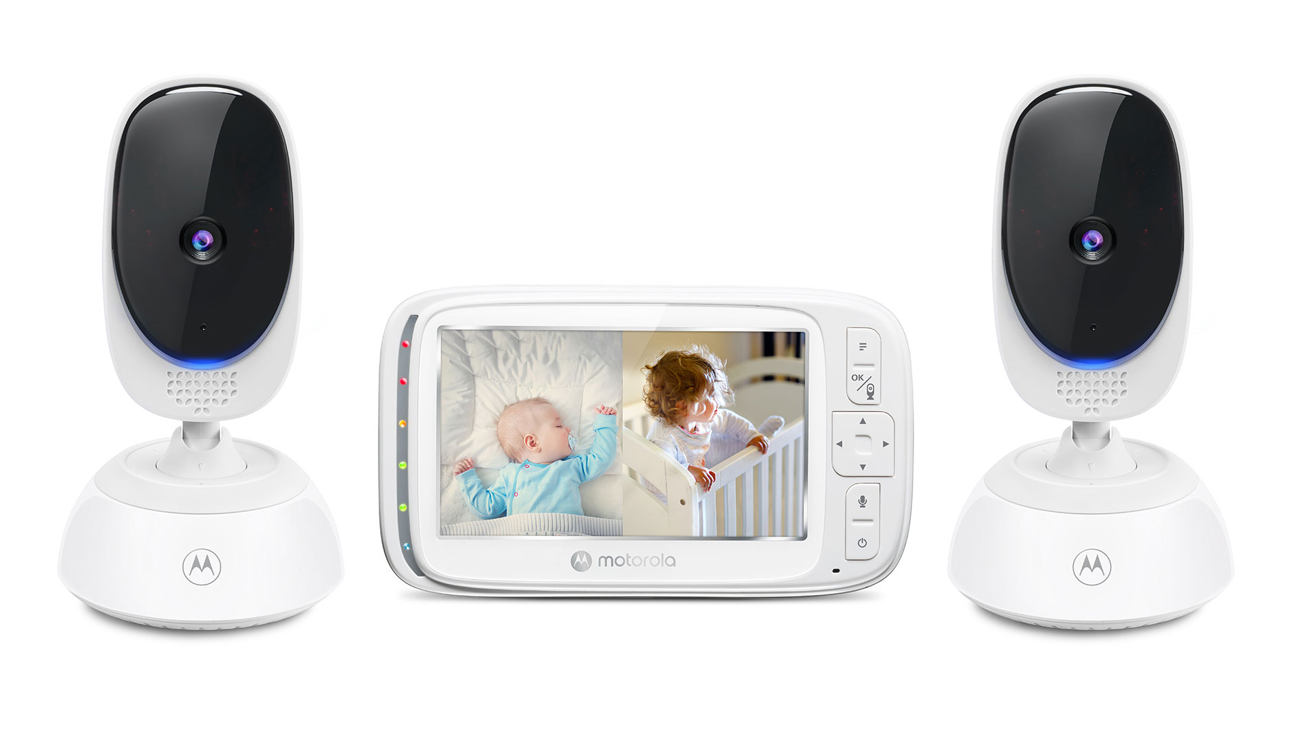 VM75 Video Baby Monitor - Video baby monitor 2 camera set - Product image