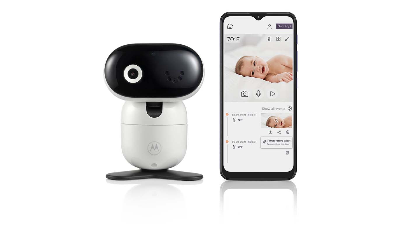 Motorola Comfort 85 Connect Babyphone Video Avec Zoom, Wi-fi