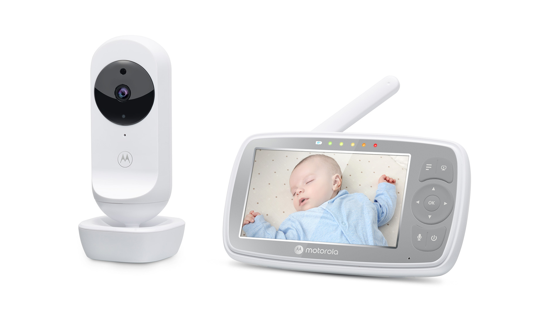 VM44 Connect Baby Monitor - 4.3 inch Wi-Fi® Video Baby Monitor right side - Content image