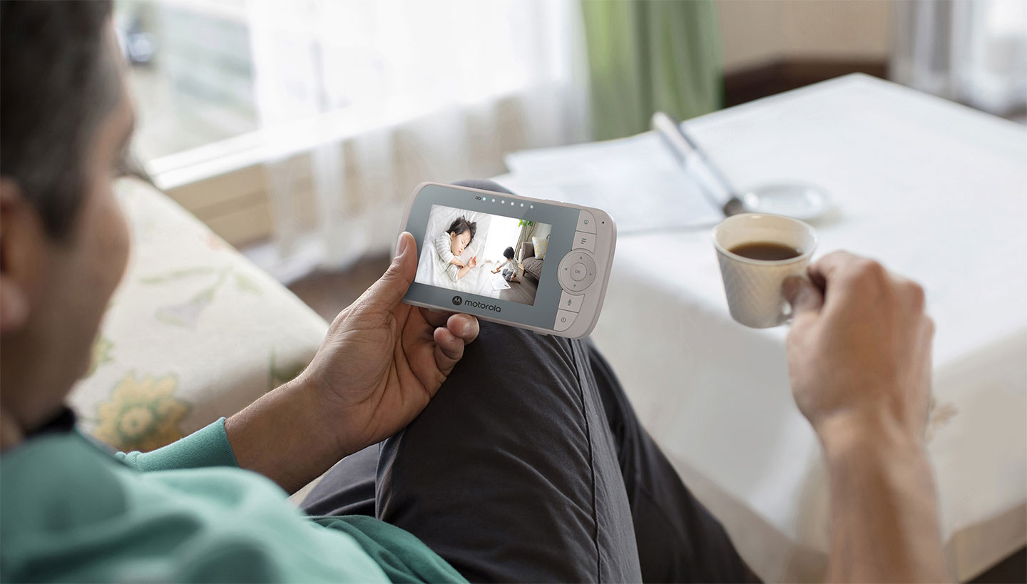 Motorola Connected Video Baby Monitors - Two camera split screen stream to your mobile devices - Product image