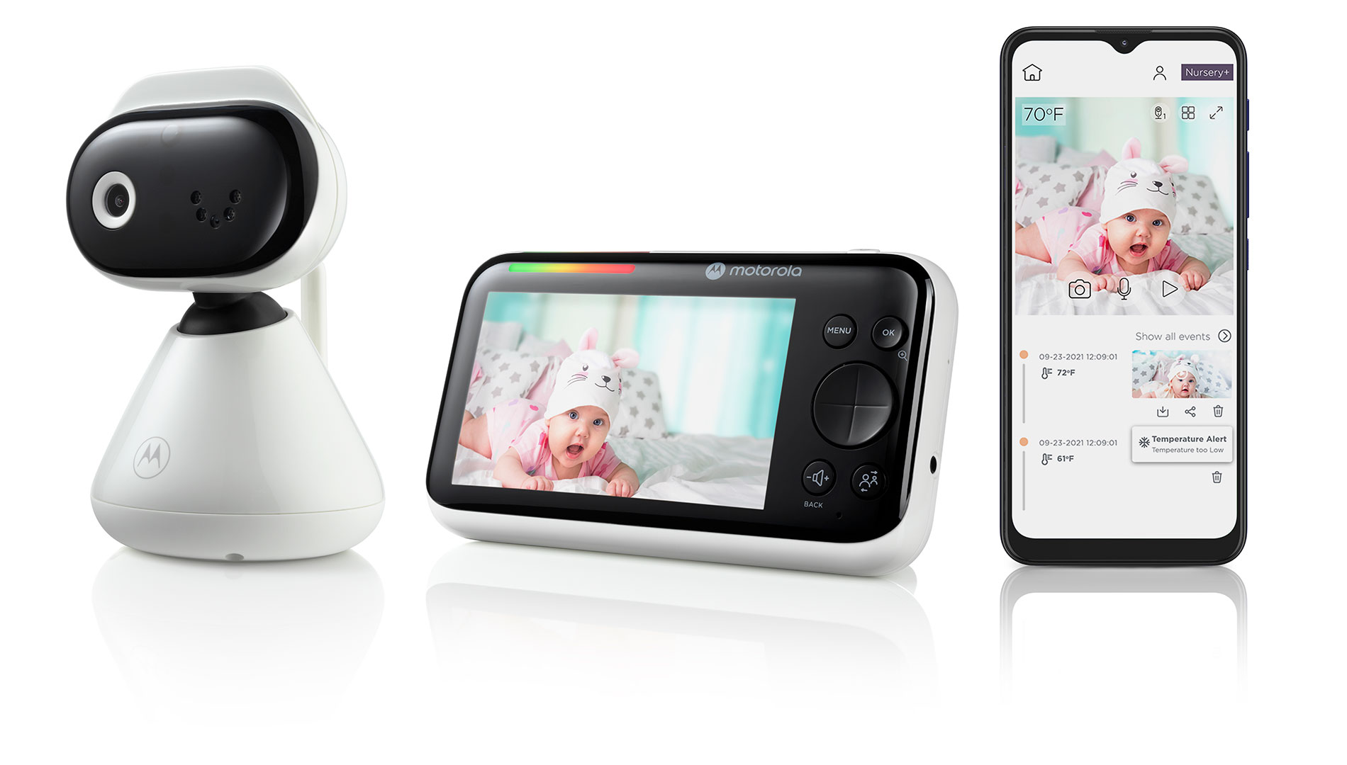 PIP1500 Connect - camera and monitor and app for smart phone - product image