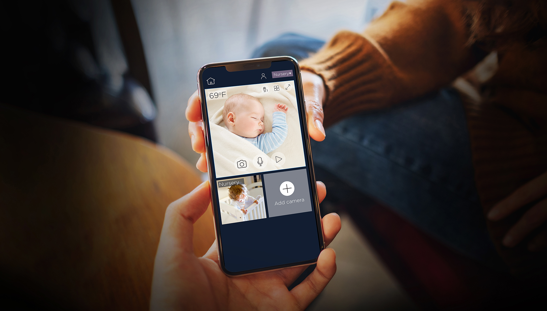 Motorola Comfort85 Connect Video Baby Monitor – 5" Display, WiFi, Infrared, Two-Way Audio, Works With Alexa/Google