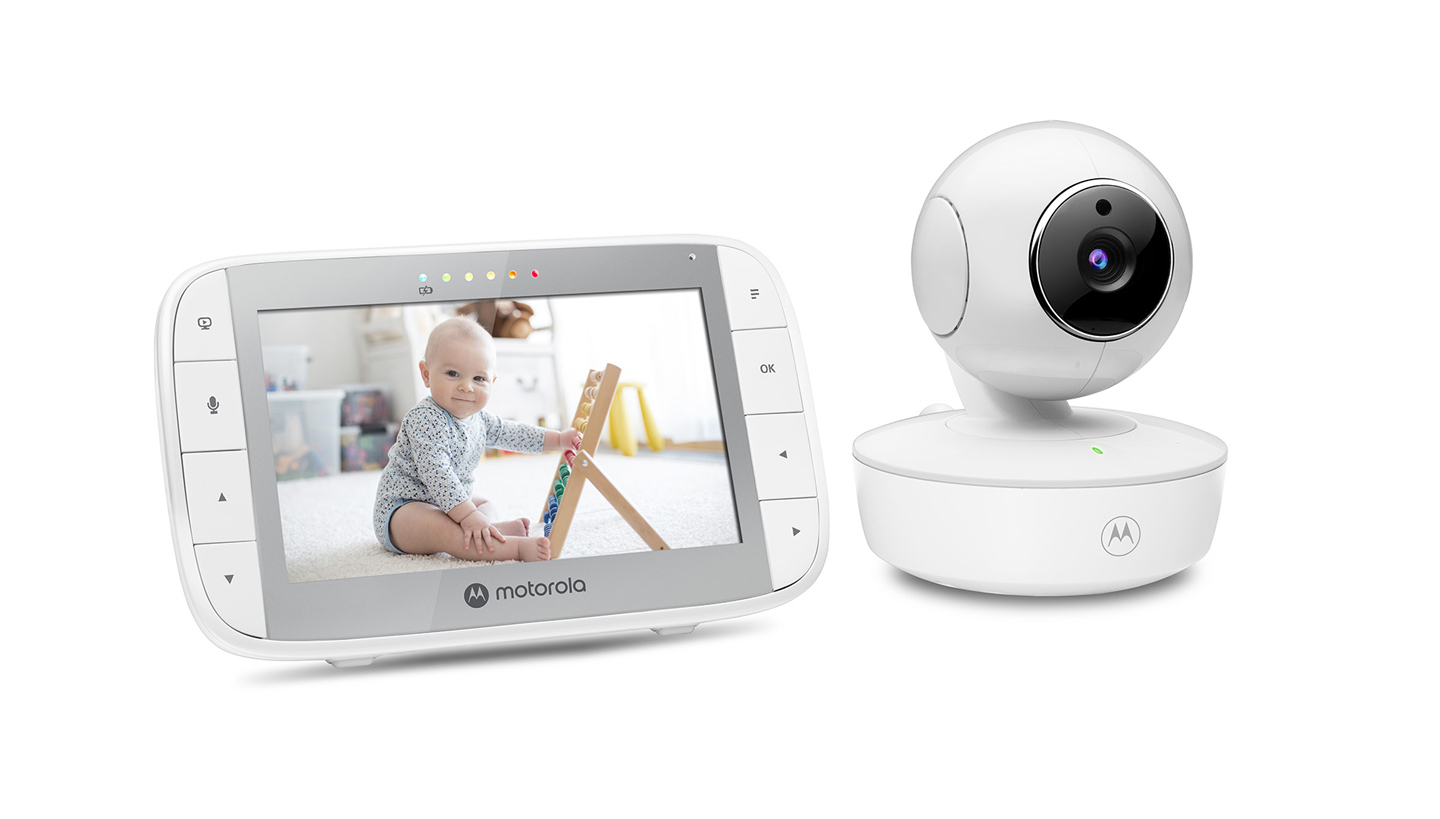 VM36XL 5 Inch Portable Video Baby Monitor - left side - Content image