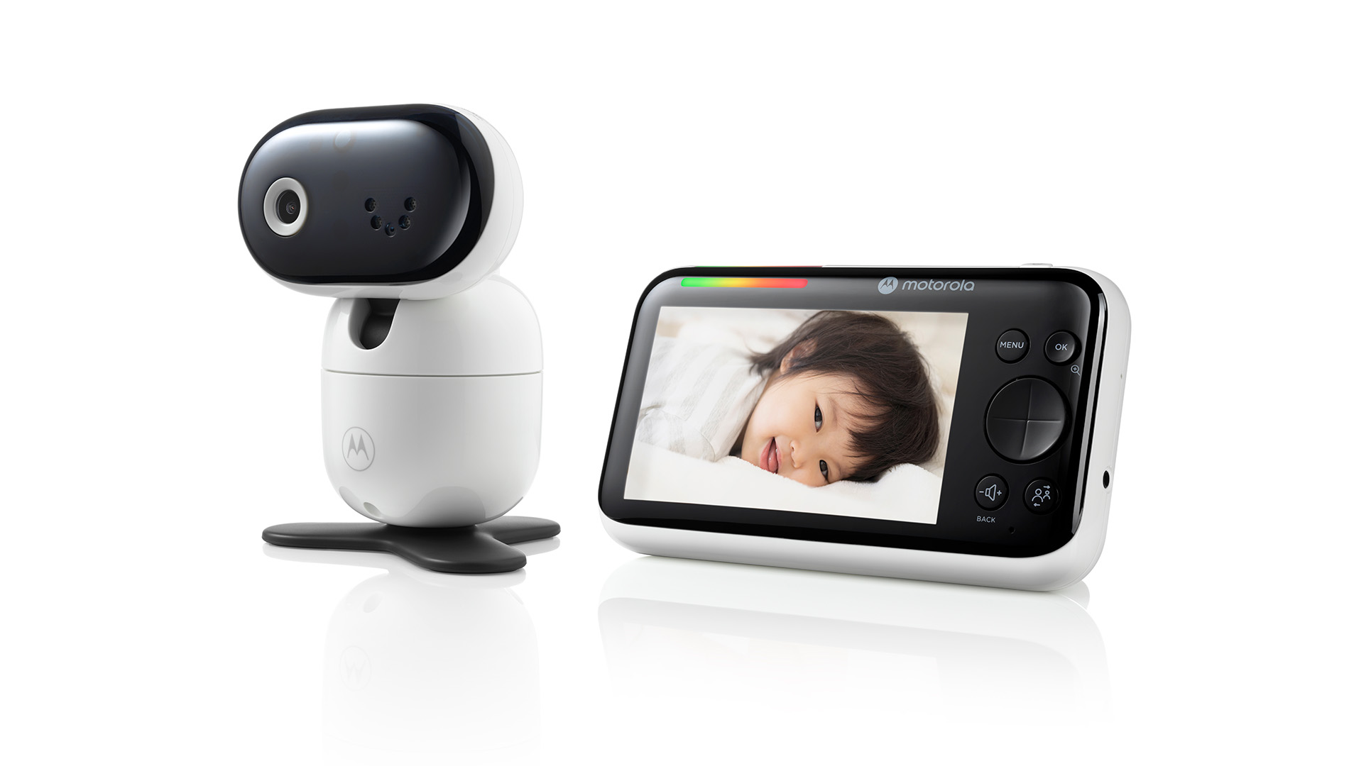 PIP1610 HD - camera and monitor - facing left - product image