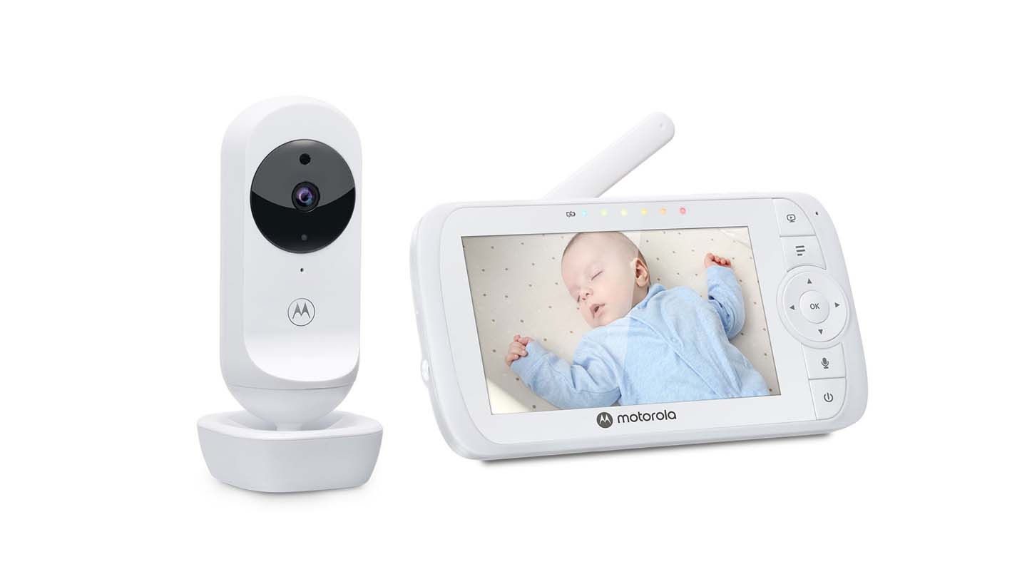 VM35 5 Inch Video Baby Monitor - left side - Product image
