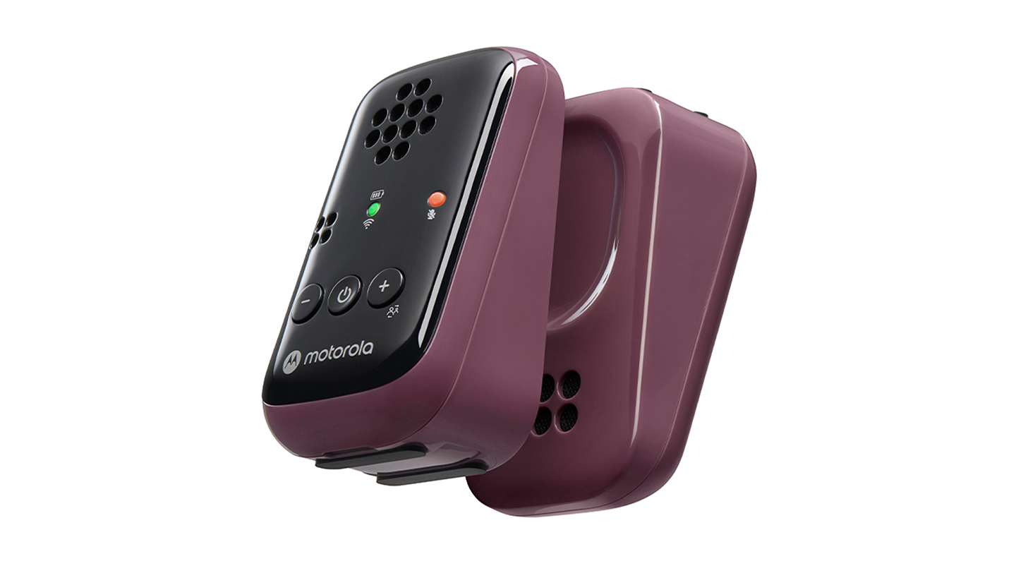 PIP12 TRAVEL - Parent unit and baby monitor - Angled left facing - Product image
