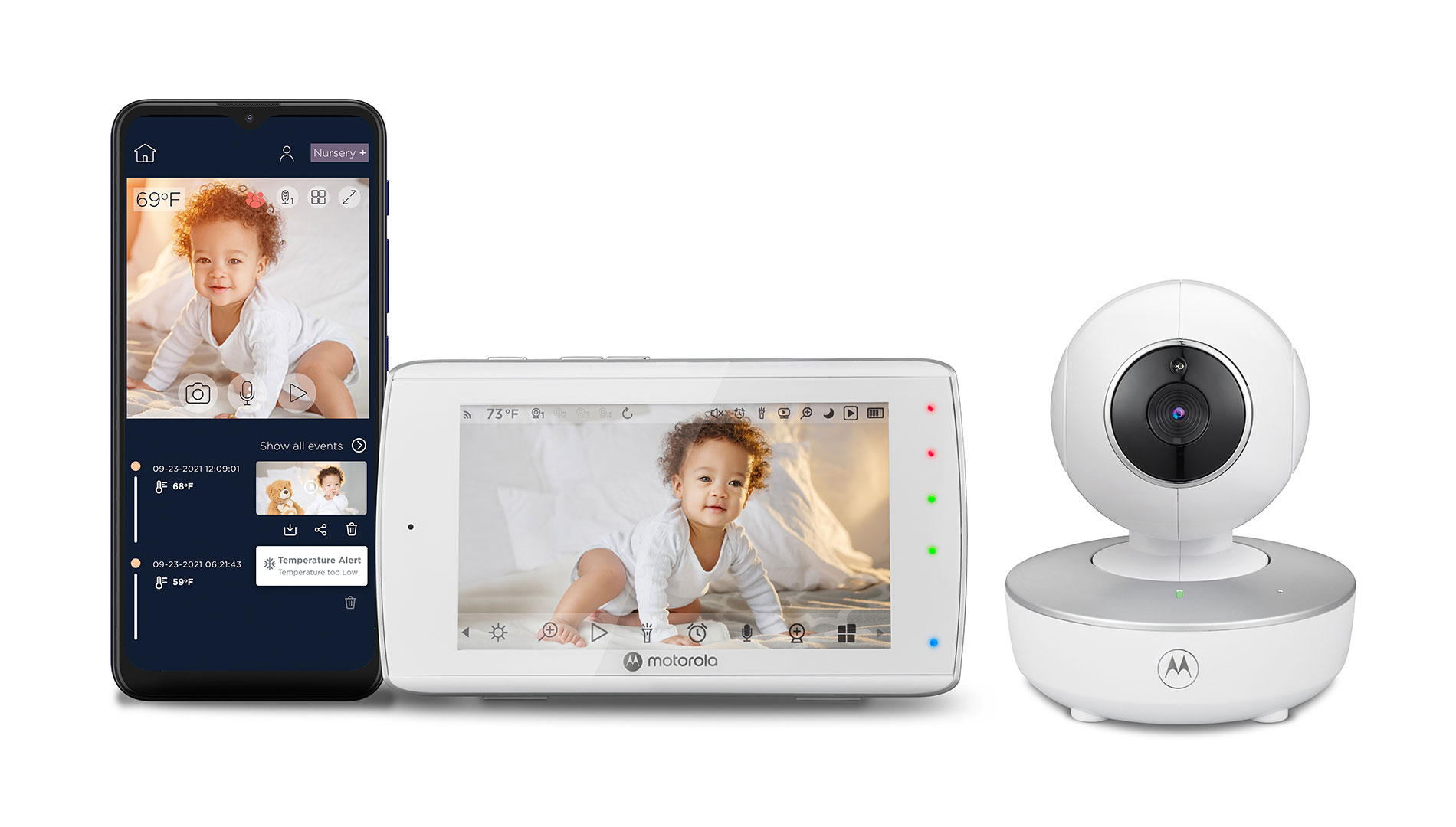 VM36xl Touch Connect Baby Monitor - Connects to your mobile devices - Product image