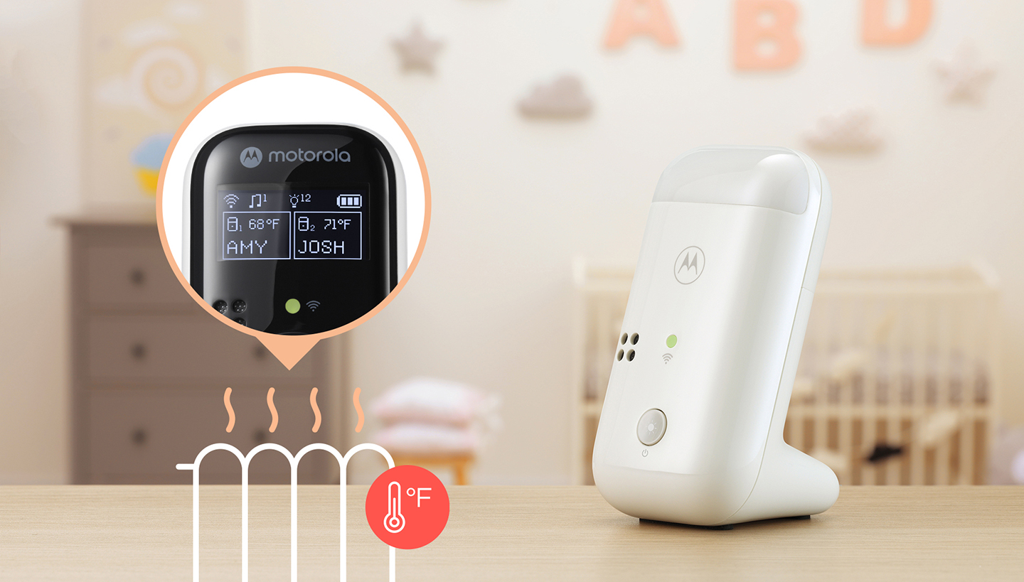  PIP15-2 MULTI HD Audio Baby Monitor - Audio Monitor with dual room monitoring - Content Image