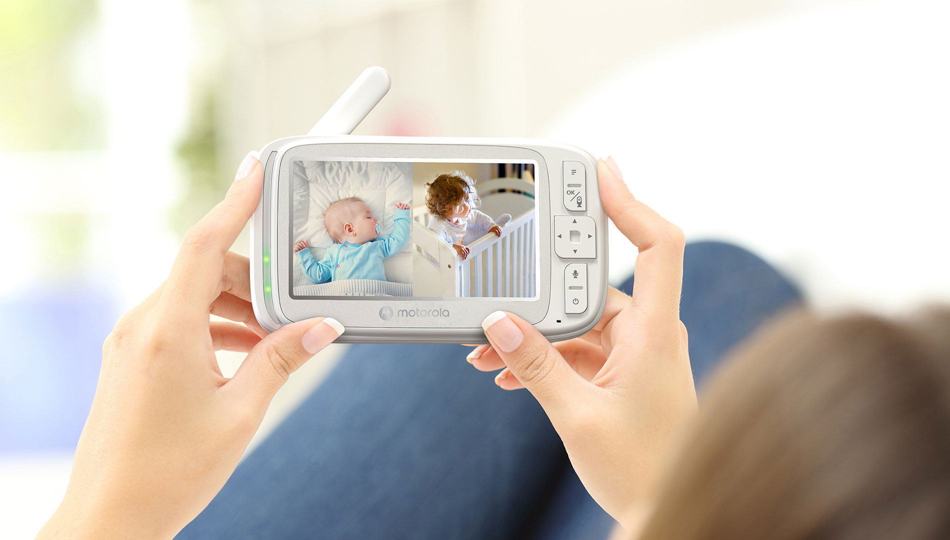 VM75 Video Baby Monitor - Video baby monitor 2 camera set - Content image