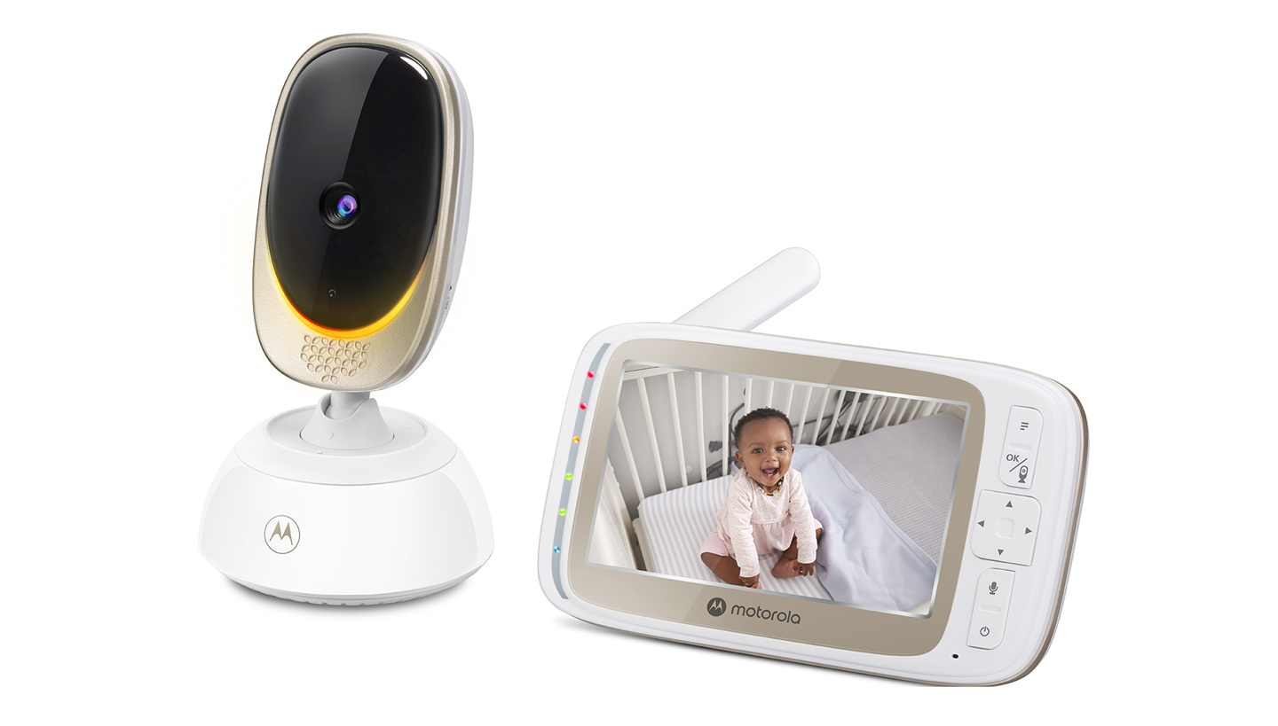 VM85 CONNECT 5.0 inch Wi-Fi® Video Baby Monitor with Mood Light right side - Product image