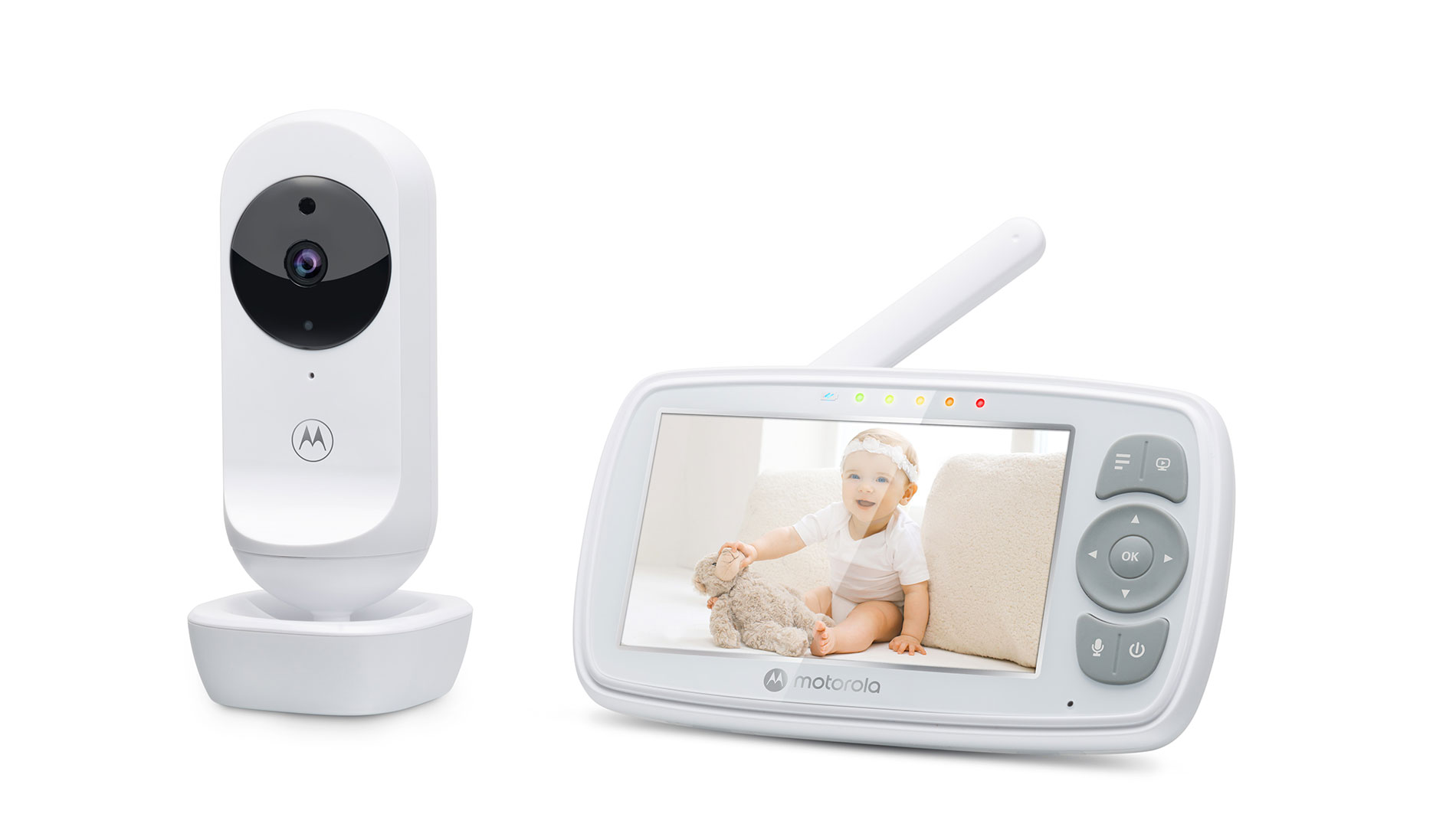 VM34 4.3 Inch Video Baby Monitor - right side - Product image