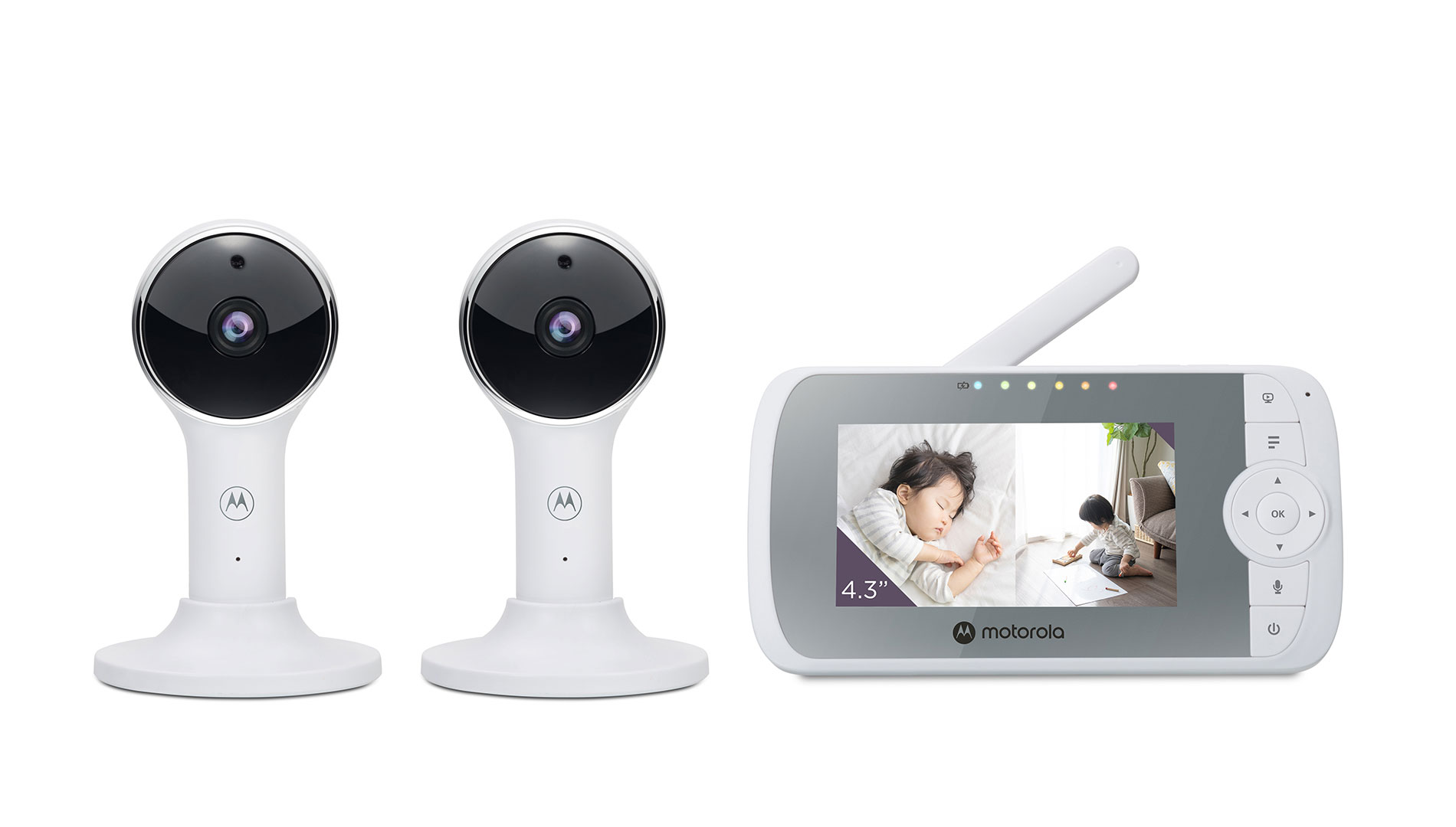 Motorola 4.3 hot sale baby monitor