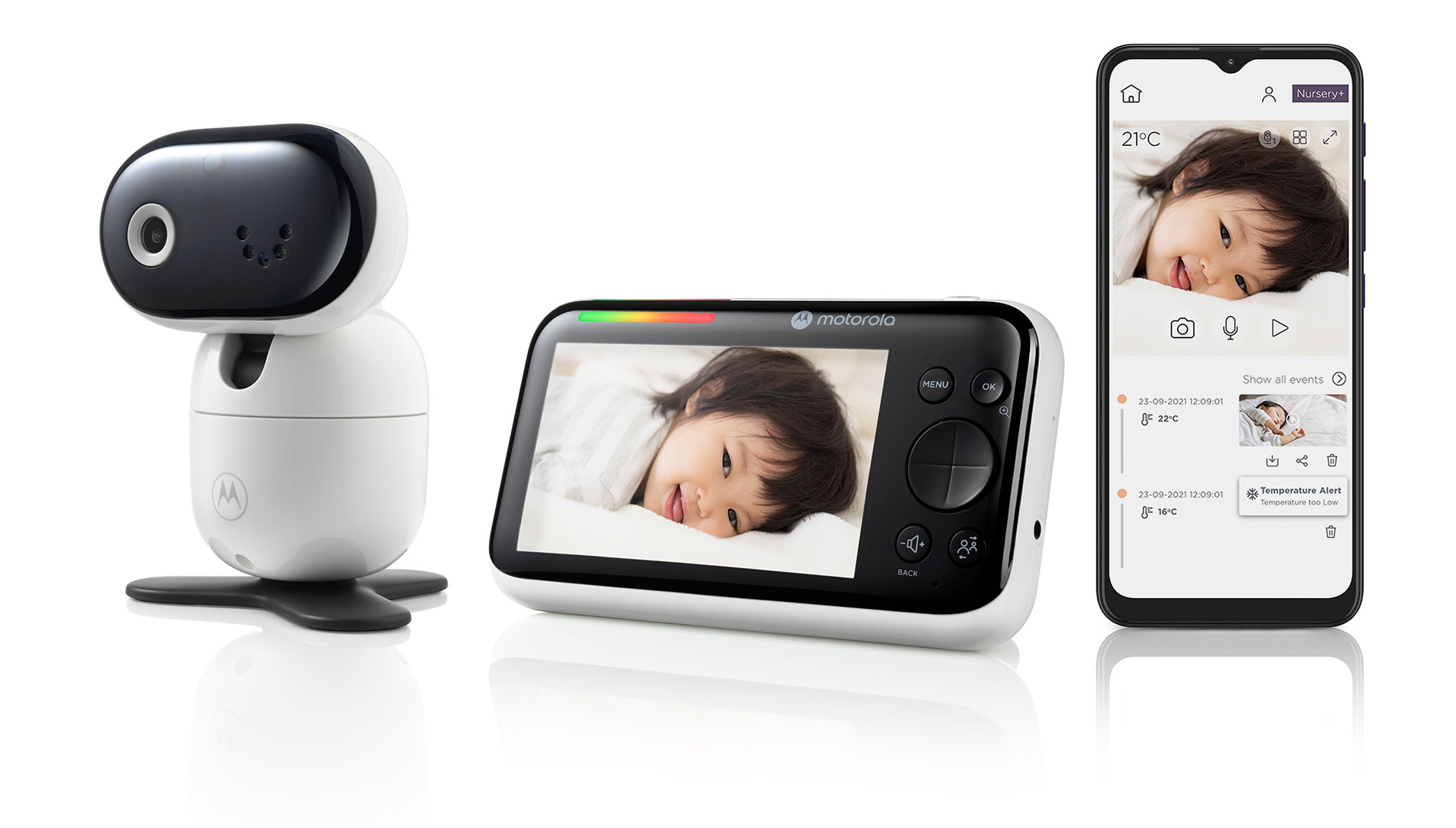 PIP1610 HD Connect - camera and monitor and app for smart phone - product image