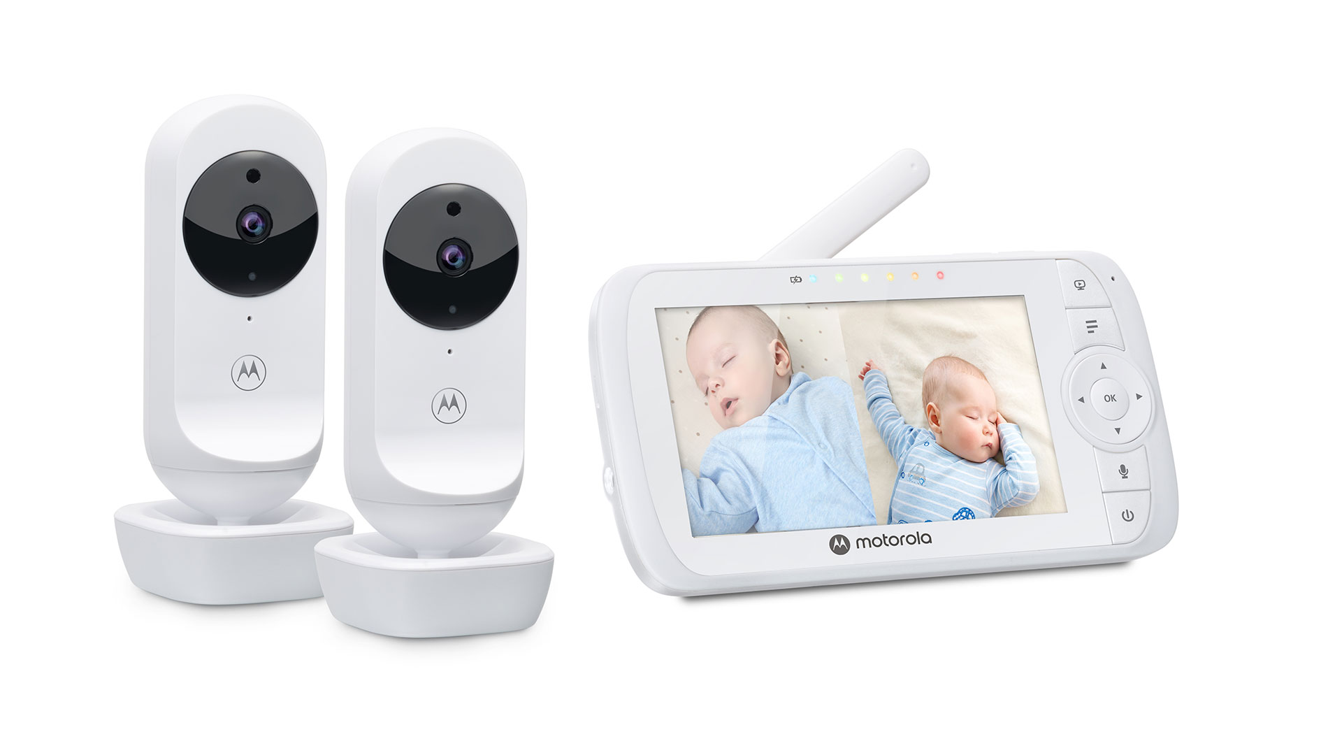 VM35-2 5 Inch Video Baby Monitor - right side - Product image