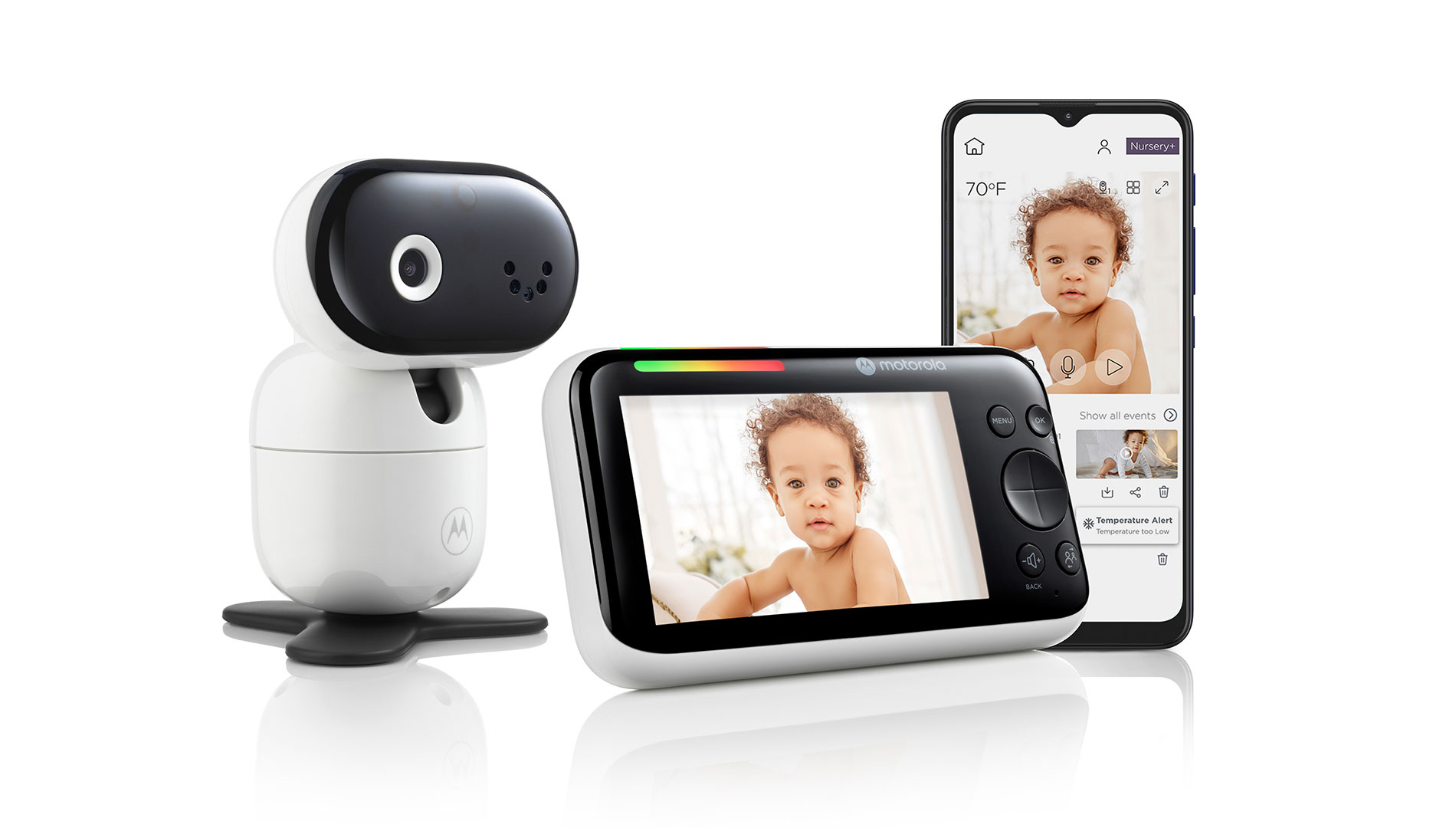 PIP1510 CONNECT - 5" Wi-Fi® Video Baby Monitor Smart Connected App - Product Image